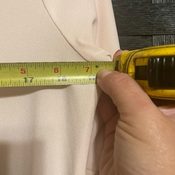 89th & Madison Womens Baby Pink Ruffle Sleeve Blouse Small - Picture 5 of 7